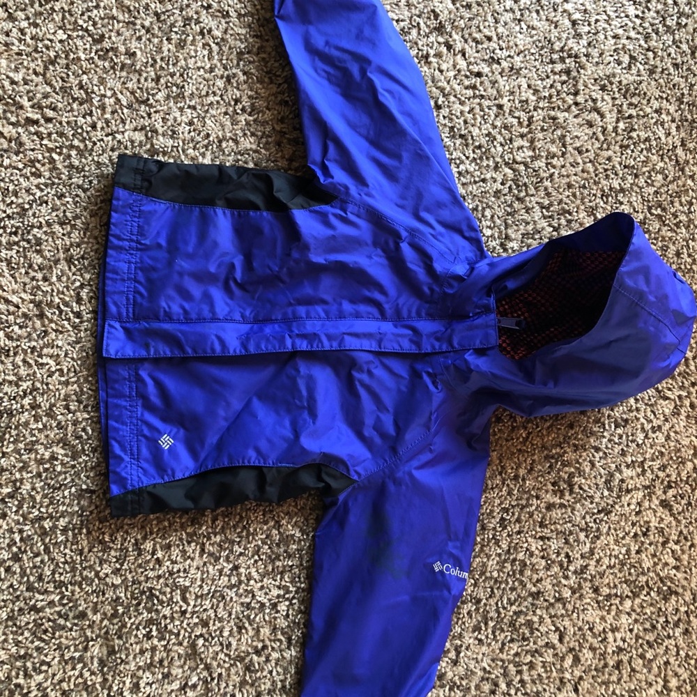 Girls Columbia Rain Jacket